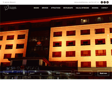 Tablet Screenshot of dilshad-palace.com